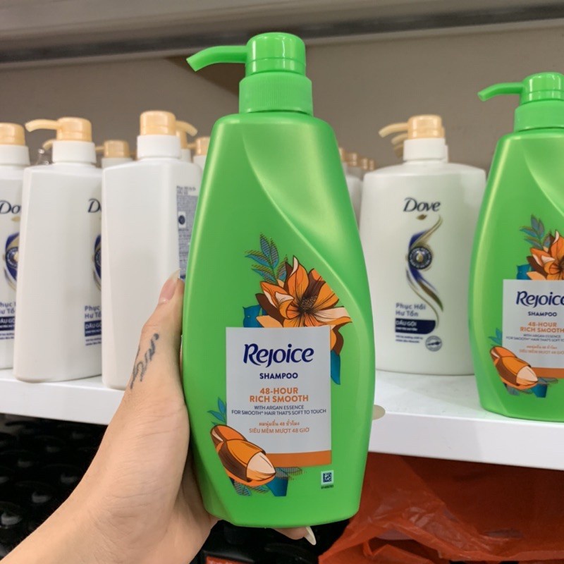 Dầu gội REJOICE 48Hour Rich Smooth Shampoo rejoy 170g - 320g - 630g - 900g/ dầu xả REJOICE 160g/320g