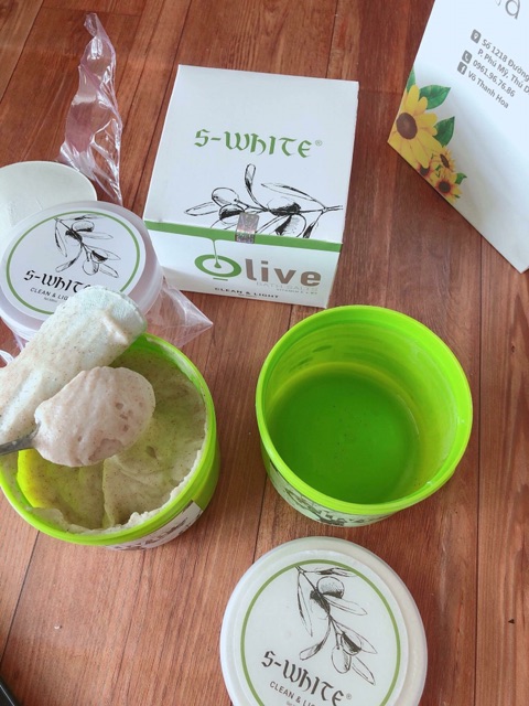 Muối tắm olive swhite | BigBuy360 - bigbuy360.vn
