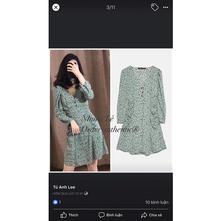 Váy zara auth newtag