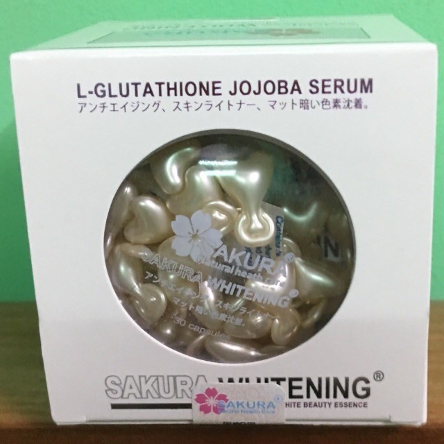 Serum Sakura Whitening (serum dưỡng trắng ,dưỡng ẩm, xoá nhăn,mờ vết thâm BAN ĐÊM)