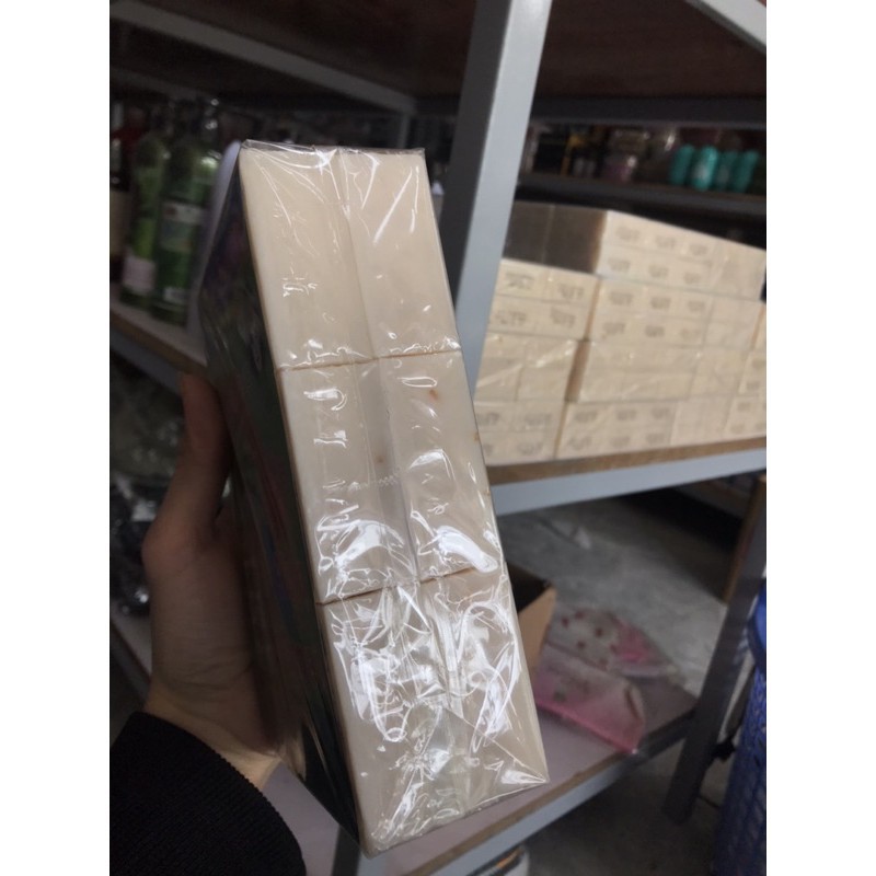 LỐC 12 BÁNH  XÀ PHÒNG CÁM GẠO-XÀ PHÒNG TRẮNG DA THÁI LAN JAM RICE MILK SOAP