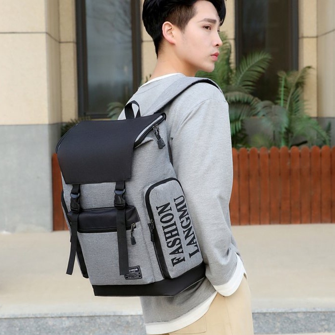 Balo nam nữ du lịch ZAJA size lớn thời trang đựng laptop đi học ulzzang chống thấm nước