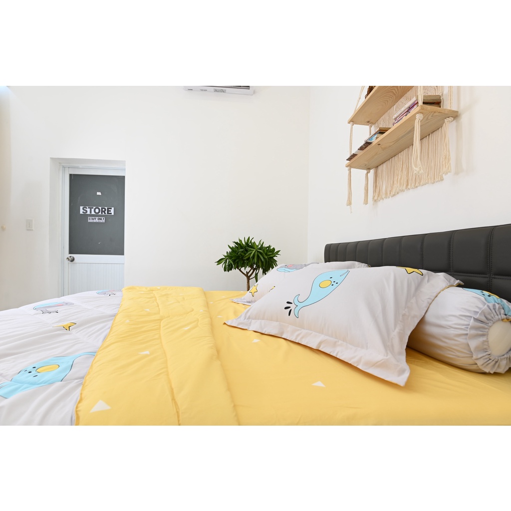 Bộ drap, áo gối kèm mền NIN Calisto - CT220016