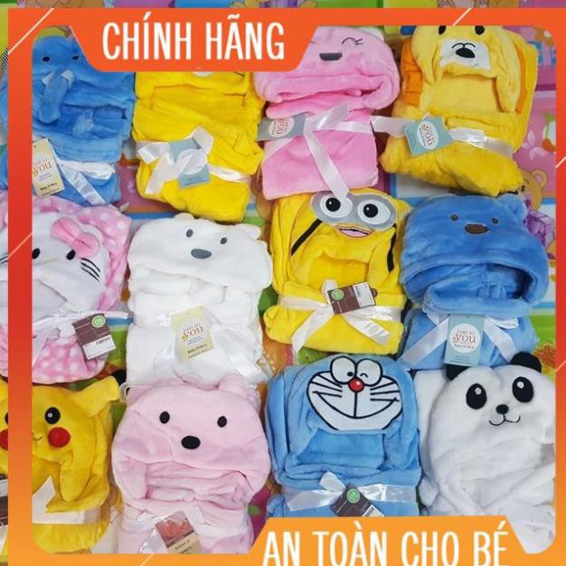 KHĂN CHOÀNG/ CHOÀNG Ủ/ CHOÀNG BẾ HÌNH THÚ CHO BÉ YÊU