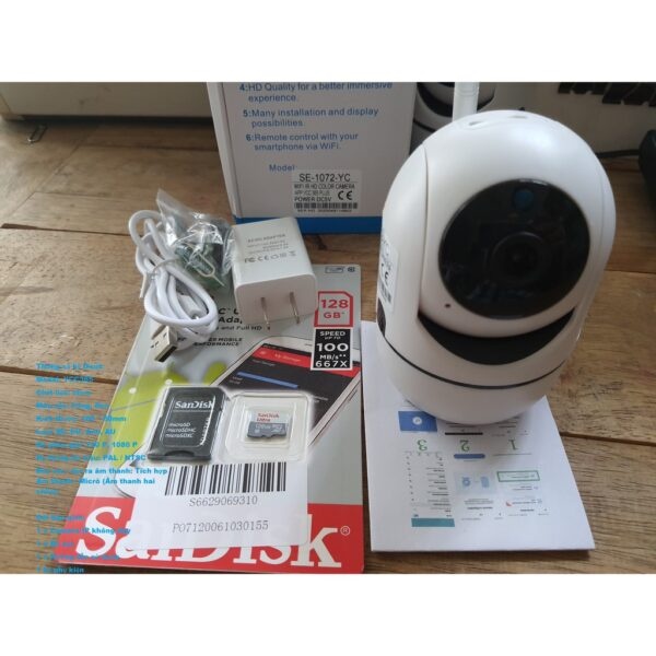 Camera Wifi YCC365 1072