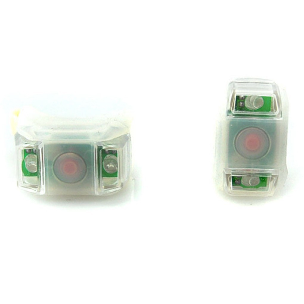 Đèn LED bánh trước xe đạp 2 bóng