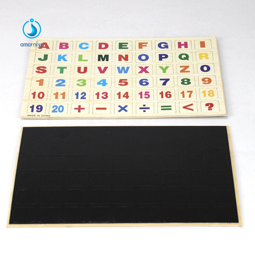 Bộ đồ chơi xếp hình chữ cái tiếng Nga 3D từ tính dành cho trẻ em