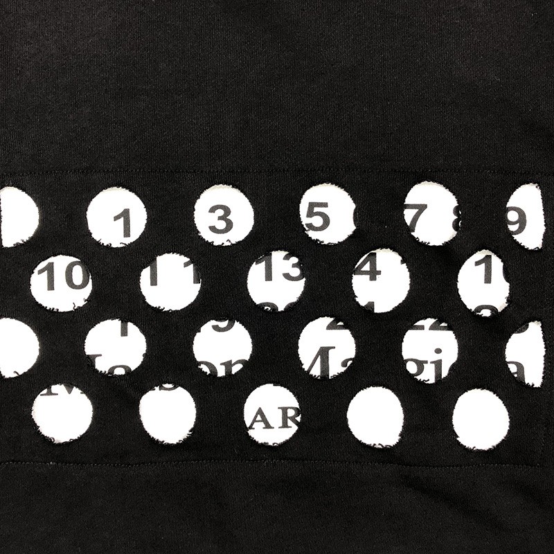 Áo nỉ mũ Maison Margiela punched holes hoodie fw20 | BigBuy360 - bigbuy360.vn