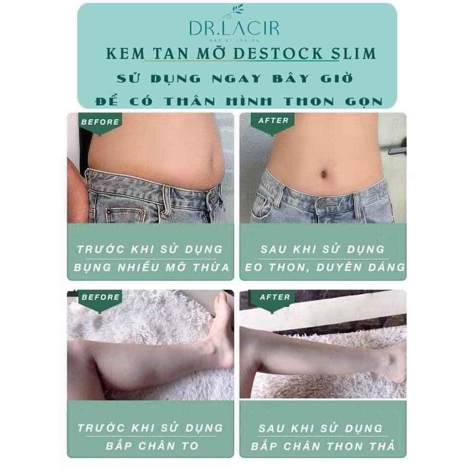 [kèm quà] KEM TAN MỠ Dr.Lacir DTOCK SLIM Đánh Tan Mỡ Trong 7 Ngày - không bỏng rát, hiệu quả cao | BigBuy360 - bigbuy360.vn