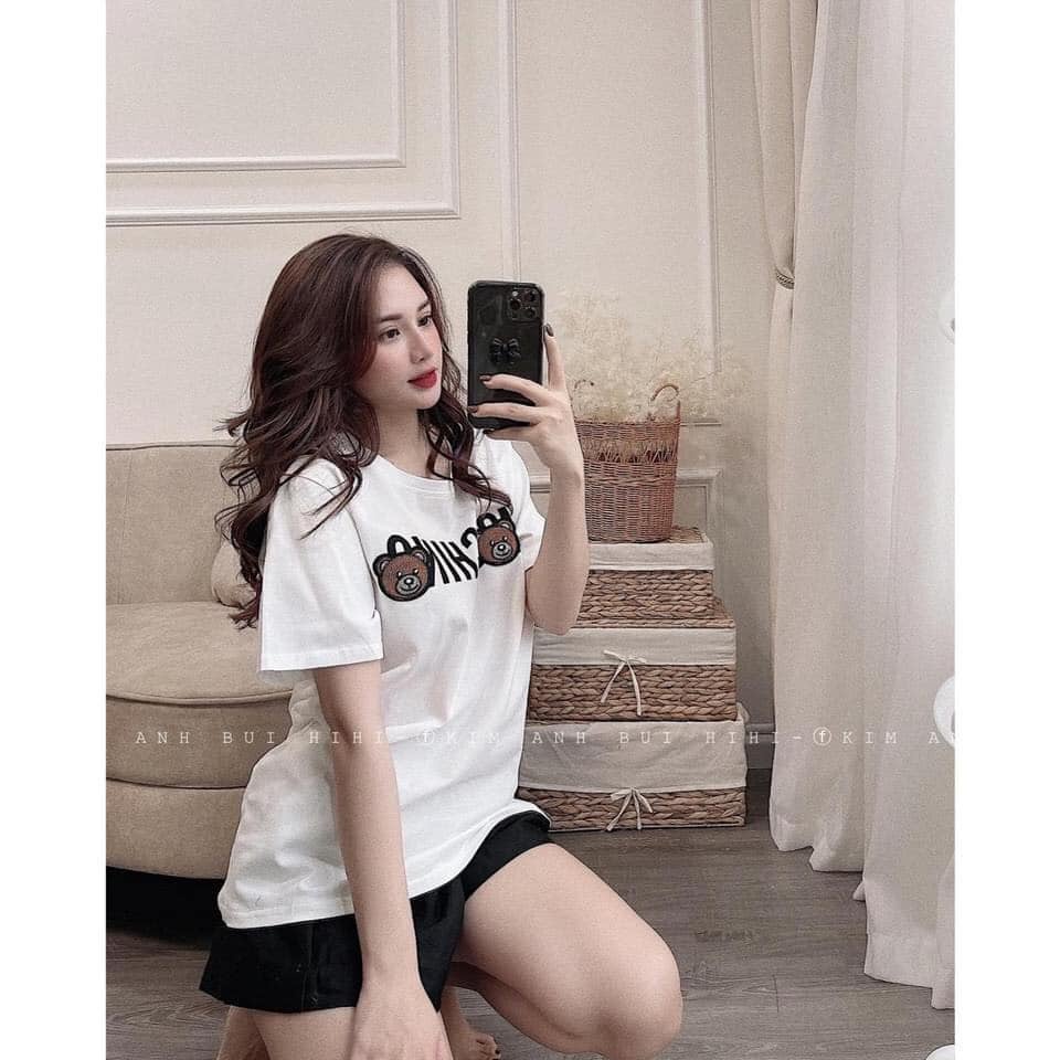 Áo Thun Tay Lỡ Moschino