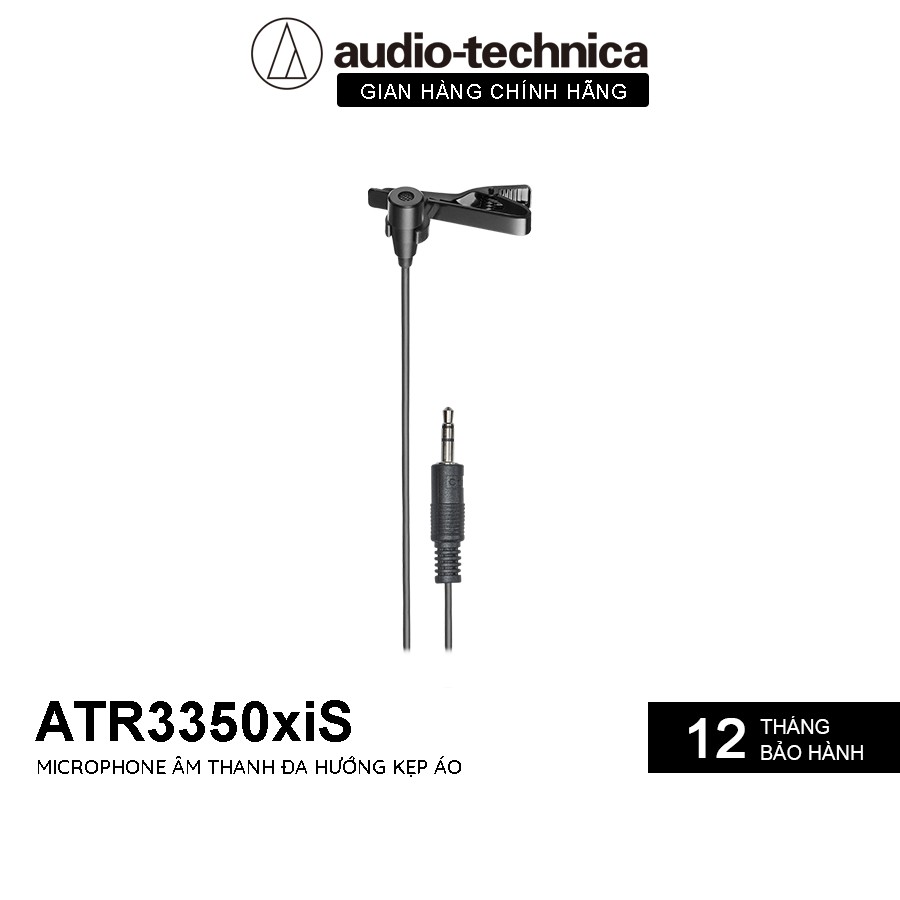 Microphone Audio-technica ATH-ATR3350xiS - Hàng Chính Hãng