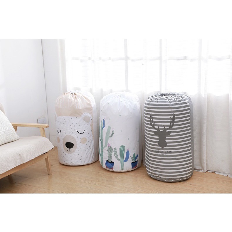 TÚI ĐỰNG QUẦN ÁO CHĂN MÀN CHỐNG ẨM CAO CẤP NHẬT CỠ LỚN 2466 GIAO HÀNG NHANH