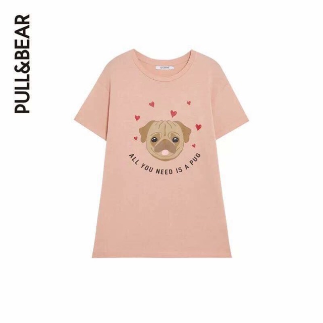 Áo phông pull and bear _order