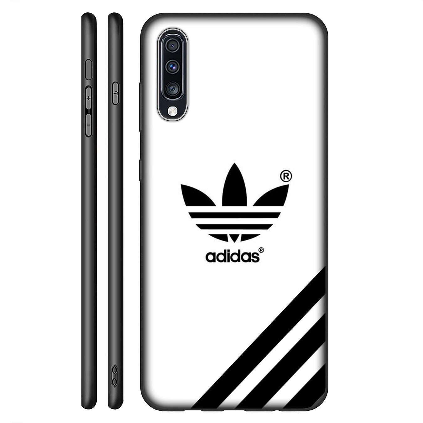 Ốp điện thoại silicon mềm in hình logo Adidas D3 cho Samsung Galaxy A11 A31 A10 A20 A30 A50 A10S A20S A30S A50S A71 A51