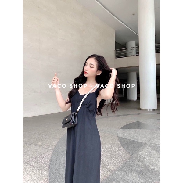 Đầm ôm body - viền bèo - Vaco Shop