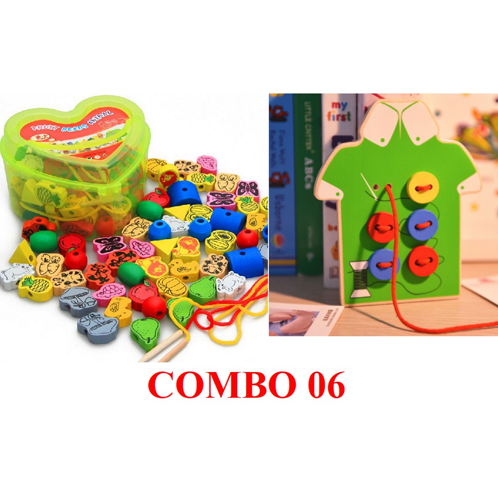 Combo đồ chơi giáo dục từ 1 tuổi