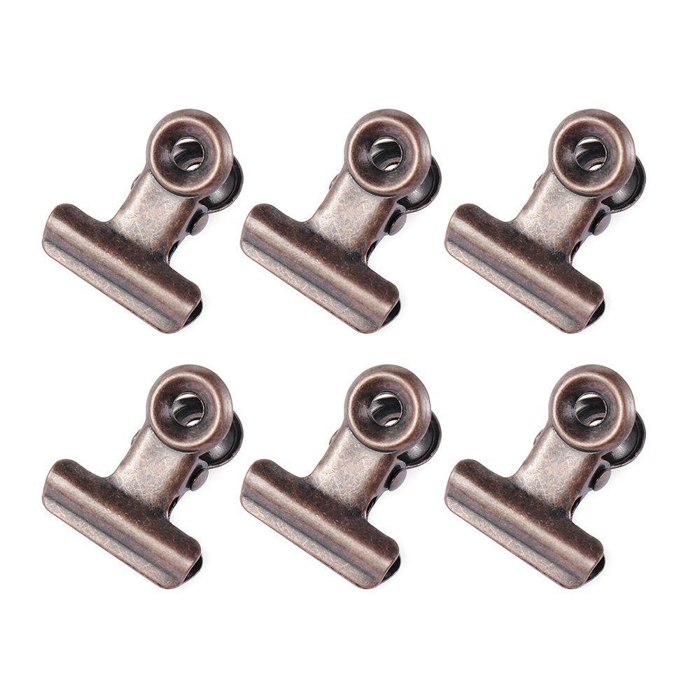 LEISURE Set 6 Kẹp Inox Treo Túi Thực Phẩm