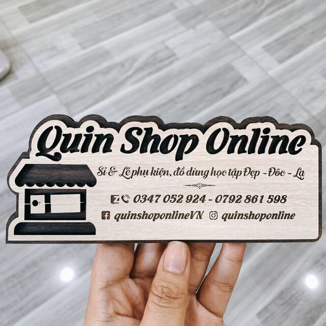 Bảng Hiệu Gỗ Tên Shop - Bảng Chụp Ảnh Sản Phẩm - Bảng Tên Shop - Free Thiết Kế