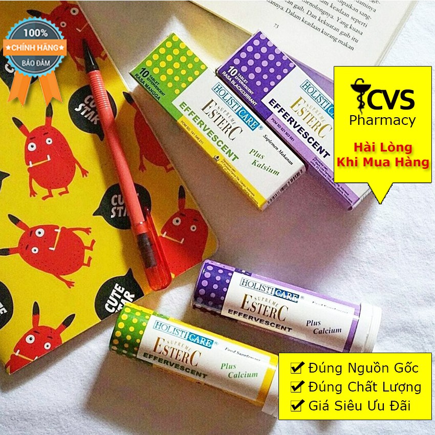 Viên Sủi Ester C / Ester-C - Bổ Sung Vitamin C Thế Hệ Mới Tăng Cường Sức Đề Kháng | BigBuy360 - bigbuy360.vn