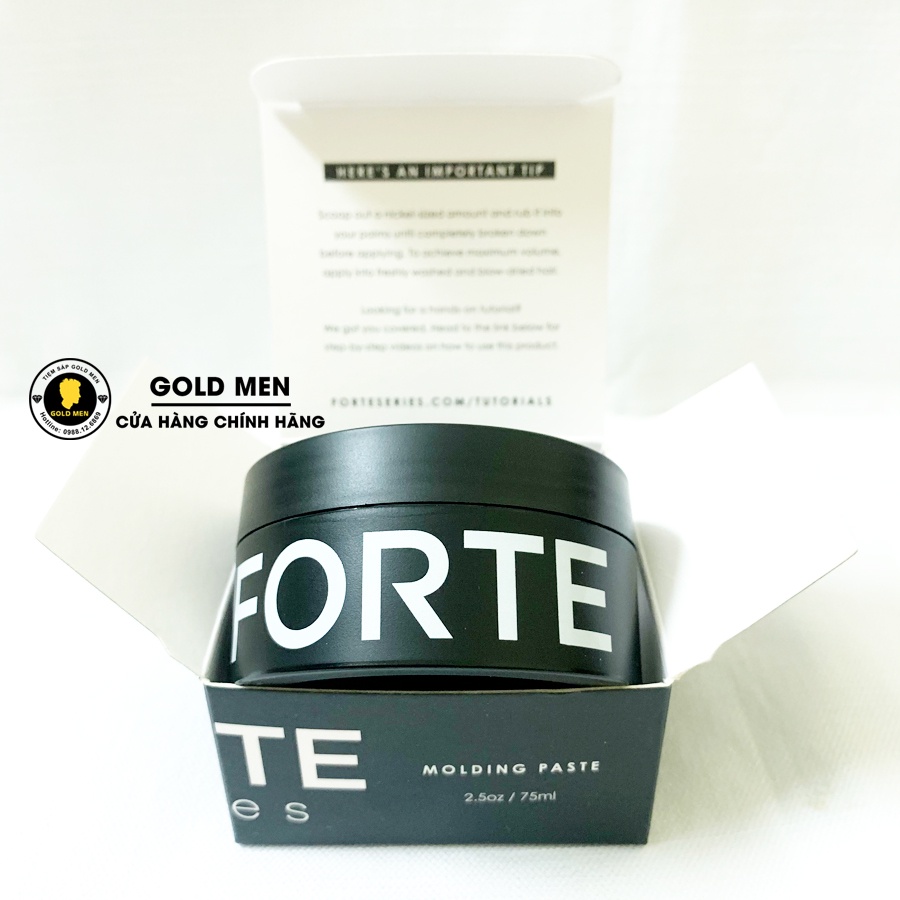 Sáp Vuốt Tóc Forte Series Molding Paste + Tặng quà
