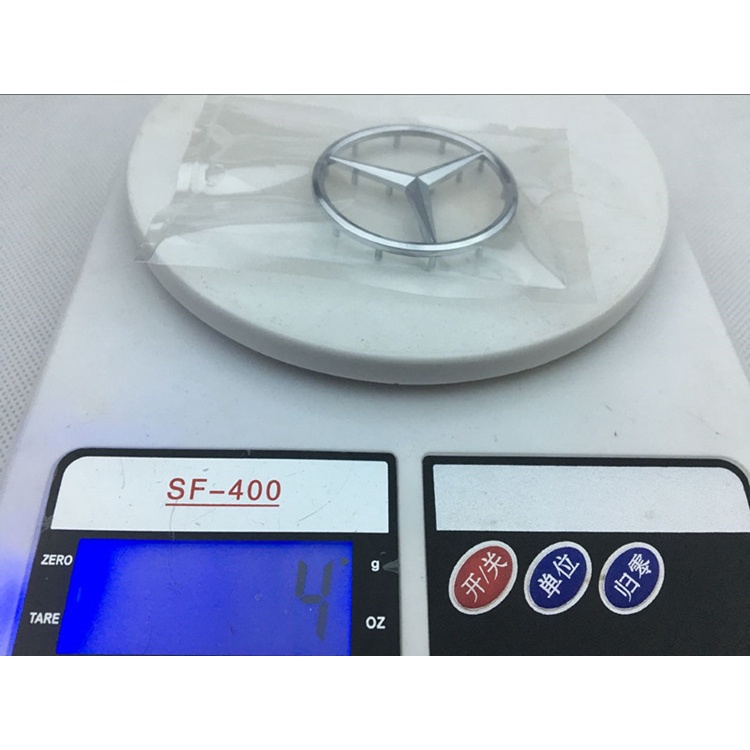 Huy Hiệu logo 52Mm Gắn Trang Trí Vô Lăng Xe Hơi Mercedes Benz C E S