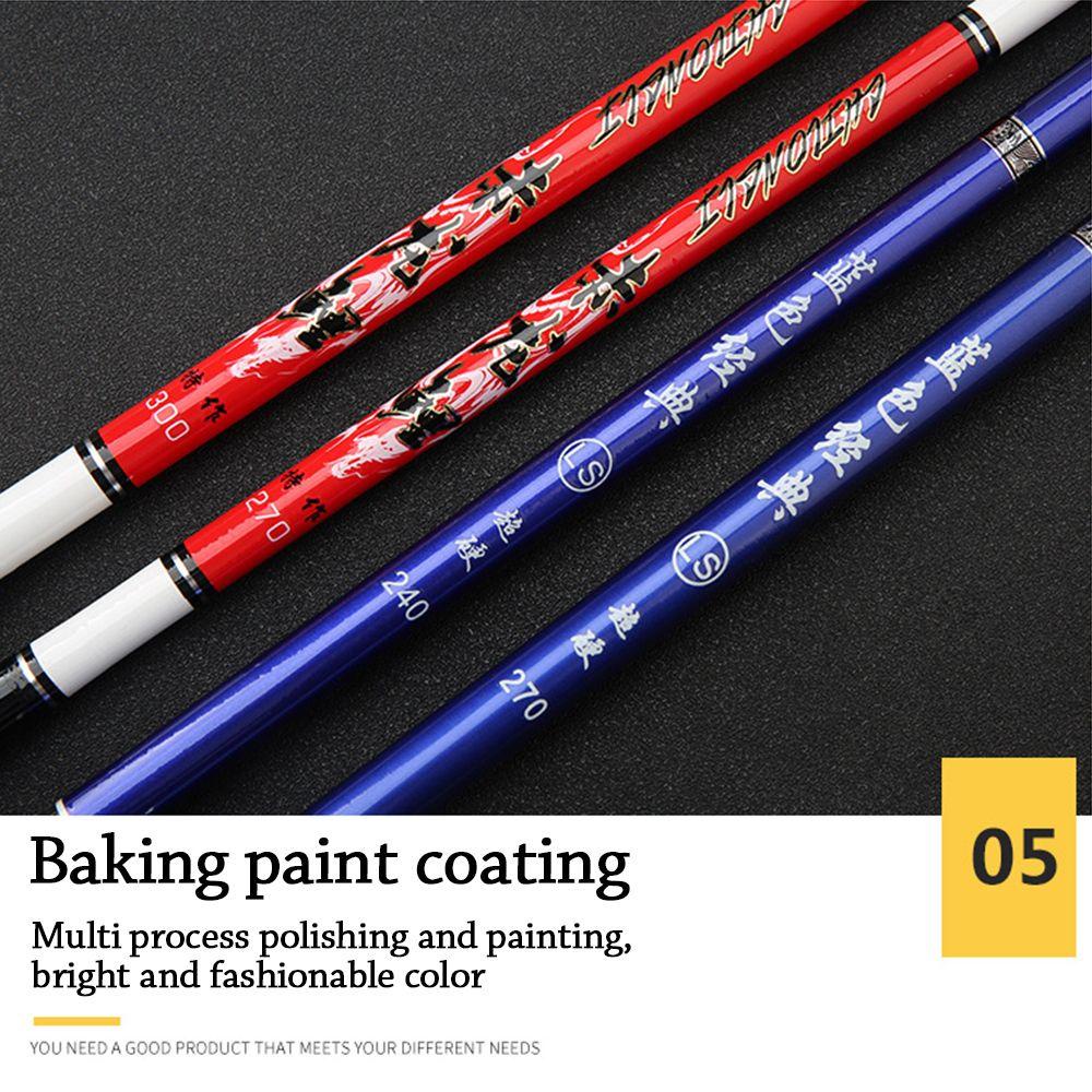 MUVAKO Cần Câu Cá Bằng Sợi Carbon Siêu Nhẹ