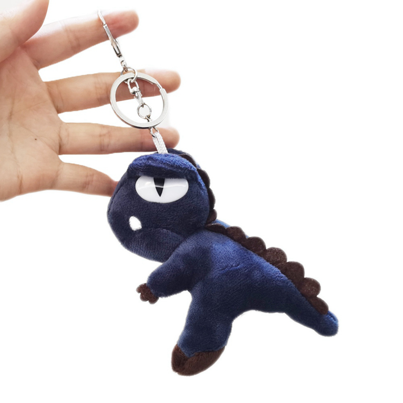 Móc khóa hình khủng long nhồi bông đáng yêu