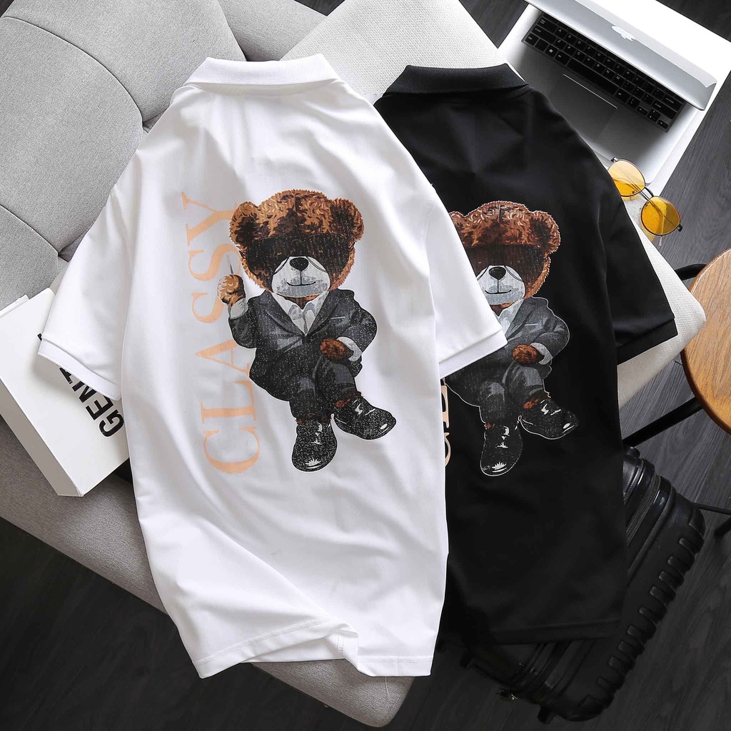 Áo thun nam POLO trơn vải cá sấu cotton cao cấp ngắn tay cực sang trọng | BigBuy360 - bigbuy360.vn