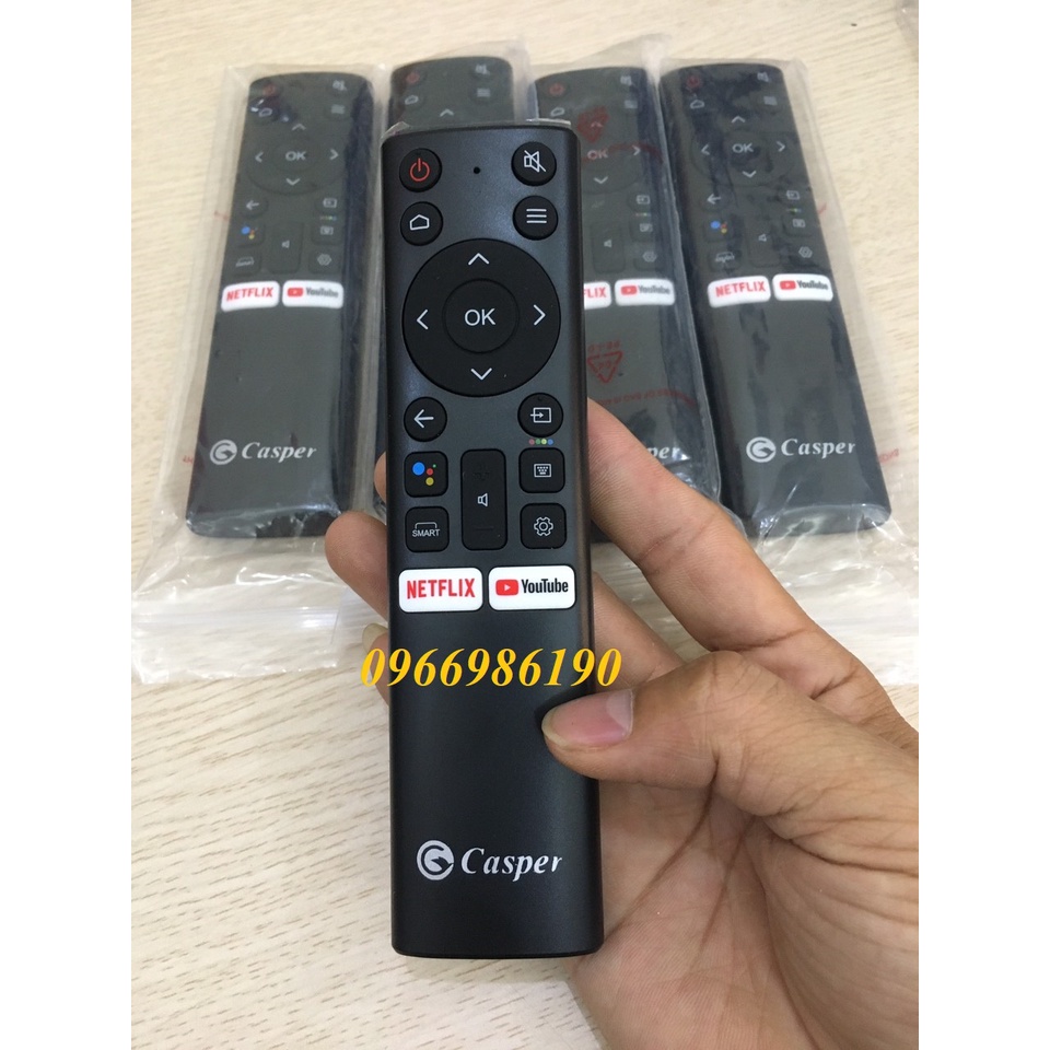 Remote TV Casper Tìm kiếm bằng giọng nói - Điều khiển TV Casper smart