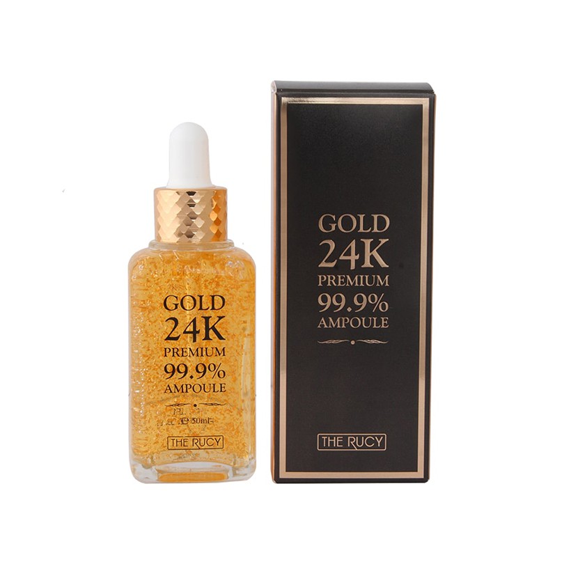 Serum tinh chất vàng 24k The Rucy Premium 99% Ampoule 50ml LK Shop