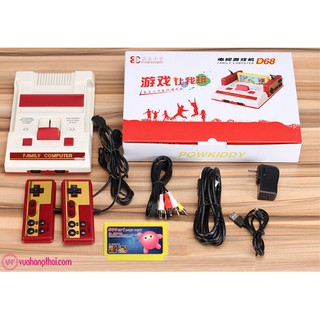Máy Chơi Game Điện Tử 4 Nút 8-Bit D68 Chuẩn HDMI 4K, 688 Game Huyền Thoại
