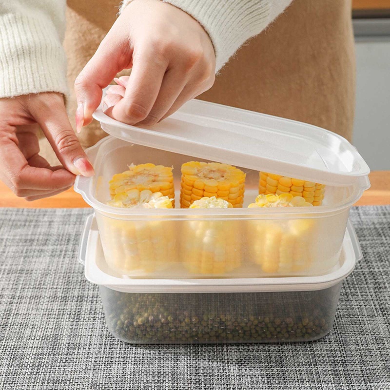 Hộp Đựng Đồ Ăn Trưa Cỡ Lớn Có Nắp Đậy Chống Tràn Tiện Dụng