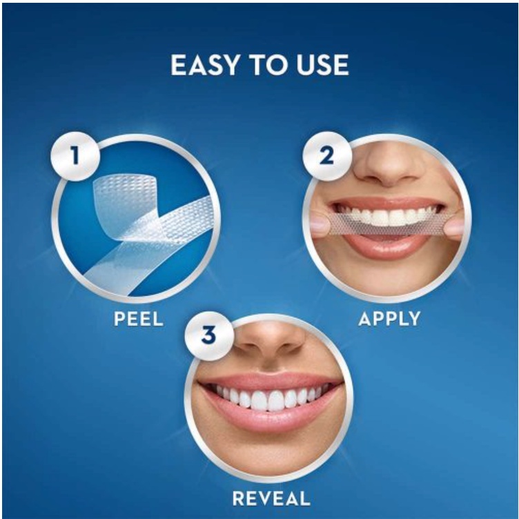 Miếng dán trắng răng Crest Professional Effects - Giá Sỉ