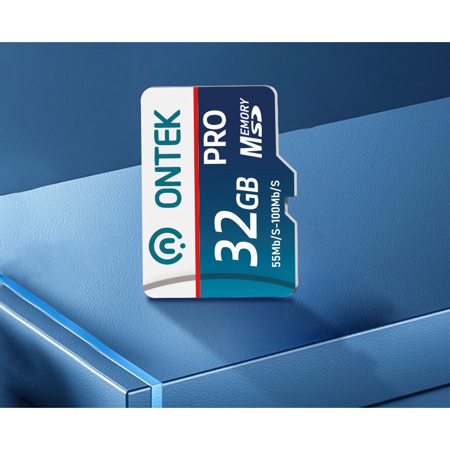 [THẺ + ADAPTER] Thẻ nhớ MicroSDHC ONTEK 32Gb chính hãng tốc độ cao chuyên dụng cho camera