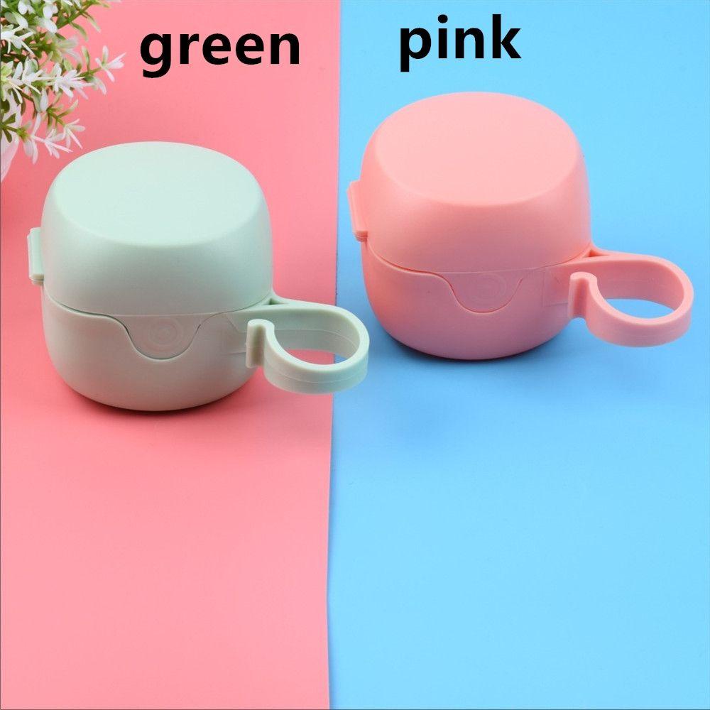 LAYOR1 Hộp Nhựa Đựng Núm Vú Giả Chống Bụi Cho Bé
