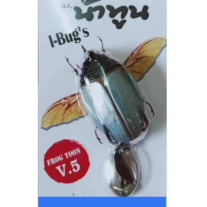 01 Mồi Frog Toon V5 lưỡi BKK chuyên dùng câu cá Lóc .v.v. - Made in Thái Lan
