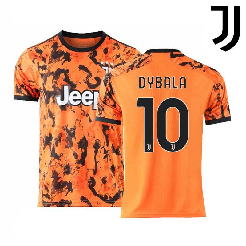 Áo Thun Thể Thao Bóng Đá Ronaldo Dybala Đội Nhà Juventus FC 2020-2021