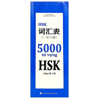 Sách - 5000 từ vựng hsk cấp độ 1-6