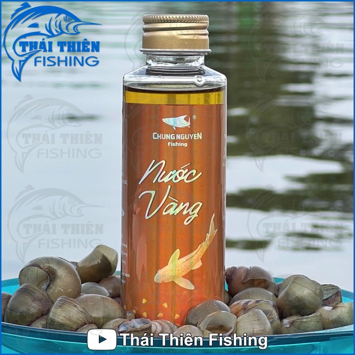 Nước Vàng Chung Nguyễn Fishing Làm Tăng Hương Vị Mồi, Kích Thích Cá Ăn Dùng Câu Cá Chép, Trắm Cỏ, Đen