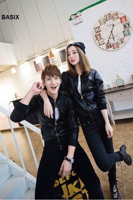 Áo khoác da nam ráp viền vai cực đẹp | BigBuy360 - bigbuy360.vn