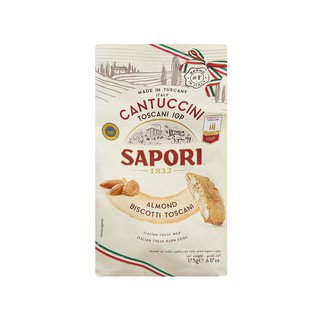 Bánh quy hạnh nhân giòn Sapori gói 175g