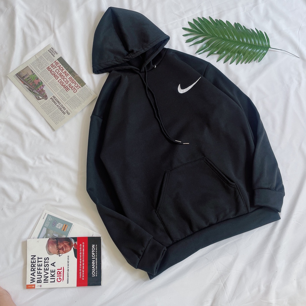 Áo Hoodie Nỉ bông UNISEX nam nữ  dày dặn không xù Tick thêu hàng đẹp[Giá rẻ nhát thị trường] | BigBuy360 - bigbuy360.vn