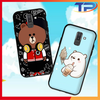 Ốp lưng Samsung Galaxy J8 / J7 Plus / J7 Pro /J7 Prime / J6 Plus / J6 / J4 hình Gấu Bear Đáng Yêu 05