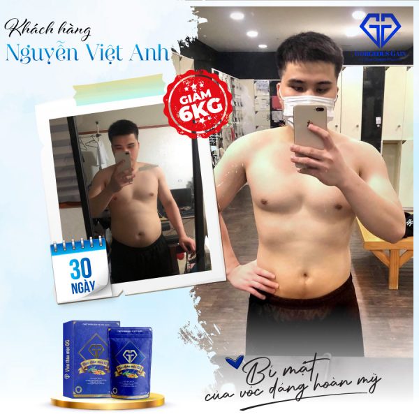 Viên Thảo Mộc GG Gorgeous Gain Chính Hãng 30 Viên Hỗ Trợ Giảm Cân 3-6 Kg Sau 1 Liệu Trình An Toàn Hiệu Quả