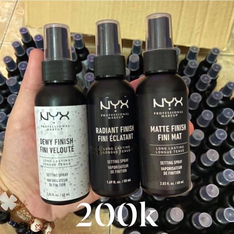 Xịt Giữ Nền Makeup Milani và Nyx | BigBuy360 - bigbuy360.vn