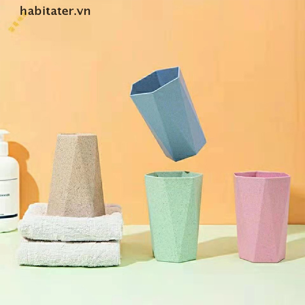 Cốc Đánh Răng Chất Liệu Lúa Mạch Cao Cấp Dành Cho Cặp Đôi