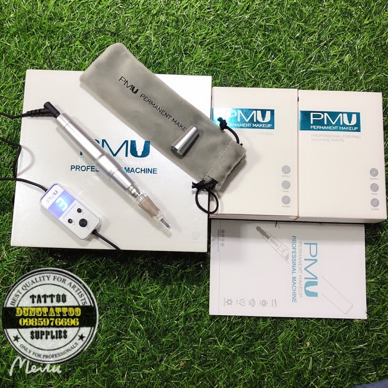 Máy Phun Xăm Kĩ Thuật Số PMU sử dụng kim lò xo điêu khắc phun môi phun mày đi sợi