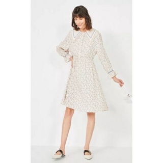 Vero Moda Đầm hoa nhí vintage