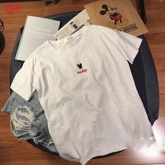 Áo phông logo đầu Mickey in ngực COH0320