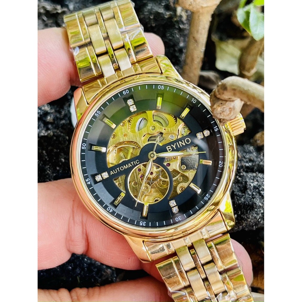 Đồng hồ nam cơ lộ máy chính hãng micocoa mẫu mới khóa đôi inox máy tốt (tặng kèm hộp đồng hồ) | BigBuy360 - bigbuy360.vn